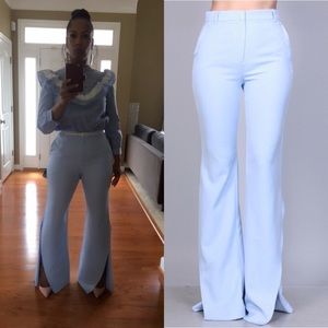 New baby blue pant